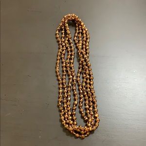 Chocolate Beaded Necklace